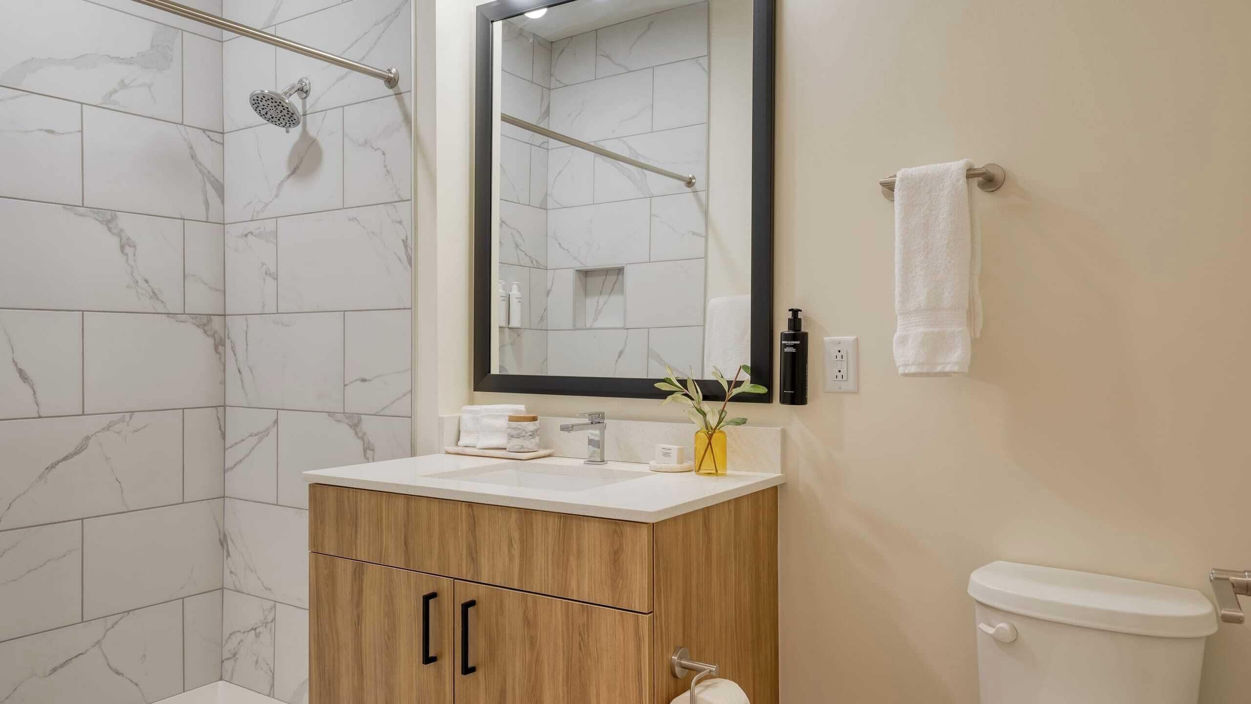 Habitación Deluxe, balcón (King) | Baño