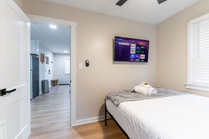 2 chambres, fer et planche Ă repasser, Wi-Fi gratuit, draps fournis