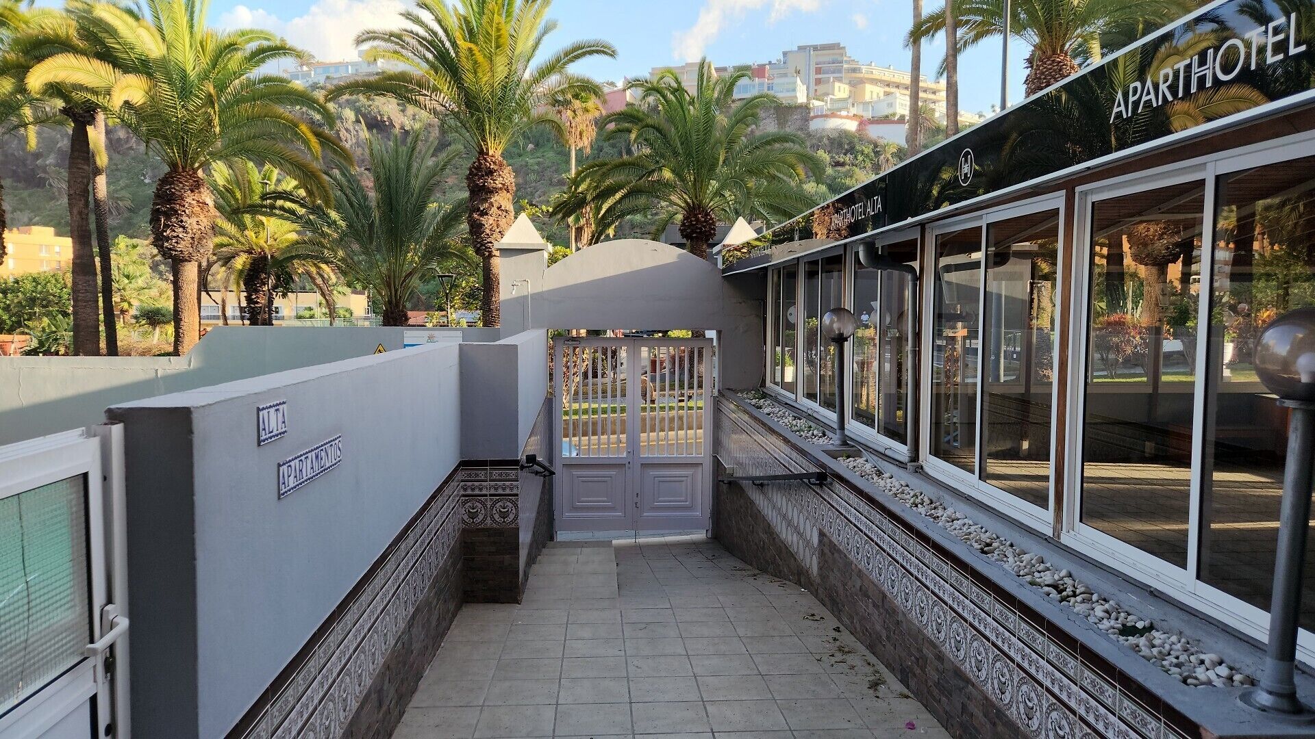 Enceinte de l’hébergement