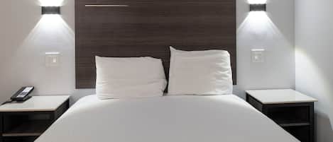 Habitación individual Deluxe | Escritorio, espacio para trabajar con laptop y wifi gratis