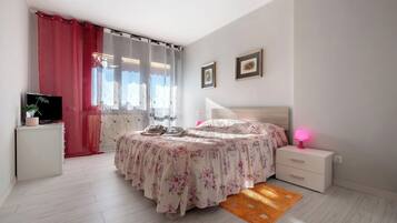 1 間睡房、熨斗/熨衫板、免費 Wi-Fi、床單