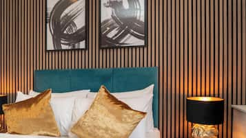 2 slaapkamers, een bureau, wifi