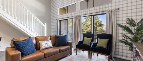 Smart TV, video games, foosball, books