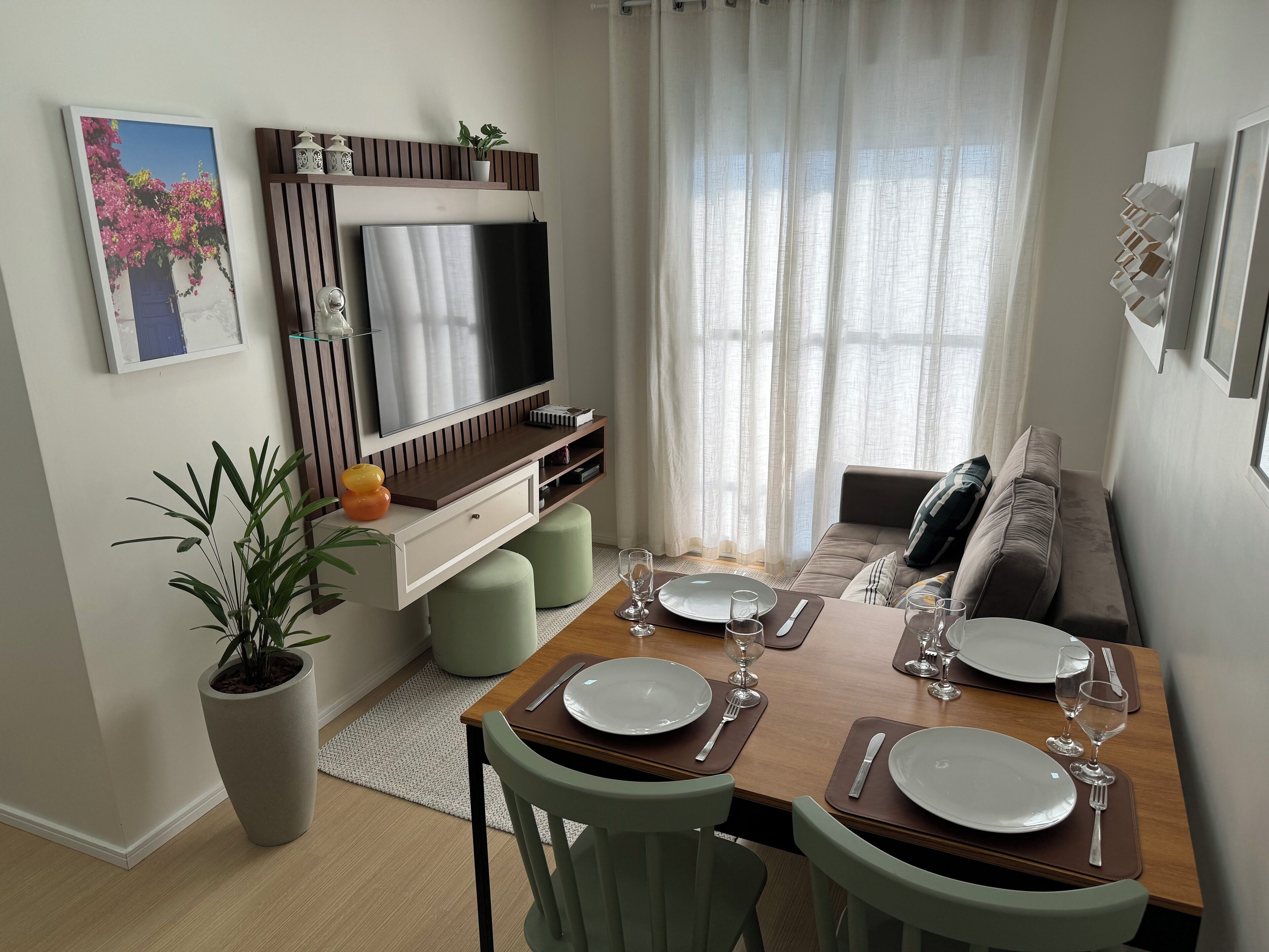 Smart-tv och ett musikbibliotek