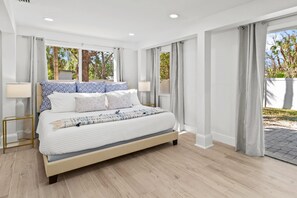 5 chambres, fer et planche à repasser, accès au Wi-Fi (inclus)