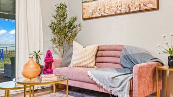 TV connectée, cheminée