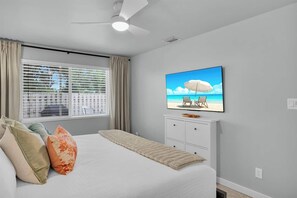 1 bedroom, iron/ironing board, free WiFi, bed sheets - Welcome to REEL HIP!<br><br>Dive into your ultimate Florida Keys retreat at Reel Hip! This stylish waterfront condo offers the perfect blend of coastal charm and modern luxury, complete with a heated pool and a private boat slip for your dream getawa (Marathon)