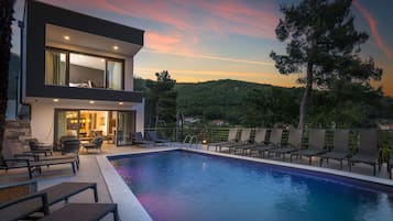 Piscine chauffée