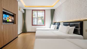 Family Triple Room, Balcony, Mountain View | Blackout drapes, free WiFi