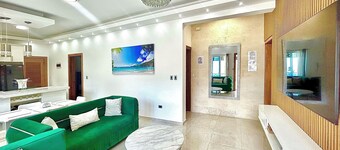 Beach 100 mts away! Live The Luxury In Rio San Juan Parking Included!