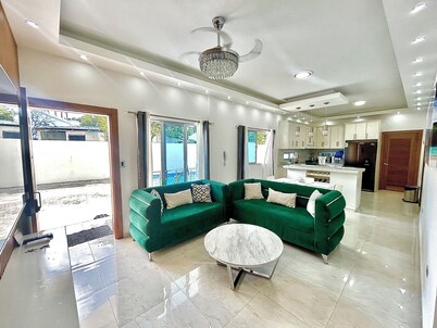 Beach 100 mts away!  Live The Luxury In Rio San Juan Parking Included! 