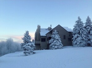 Exterior - Mountain View Escape - 1BR Ski-in/out Rustic Condo (Champion)