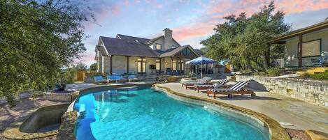 Außenpool, beheizter Pool