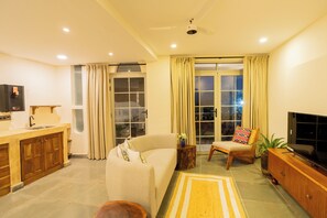 1 bedroom, free WiFi - La Vaiencia Luxury Apartments (Siolim)