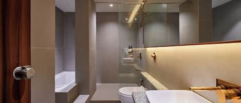 Flute Suite | Bathroom | Slippers, towels, soap, shampoo