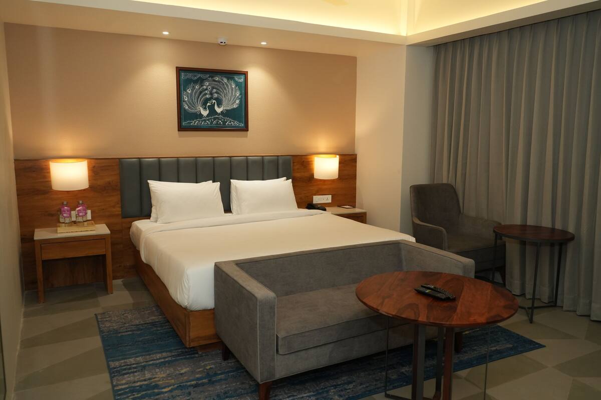 Superior-Doppelzimmer | Hochwertige Bettwaren, Minibar, Schreibtisch