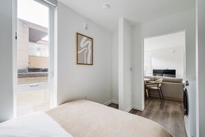 1 chambre, fer et planche Ă repasser, Wi-Fi, draps fournis