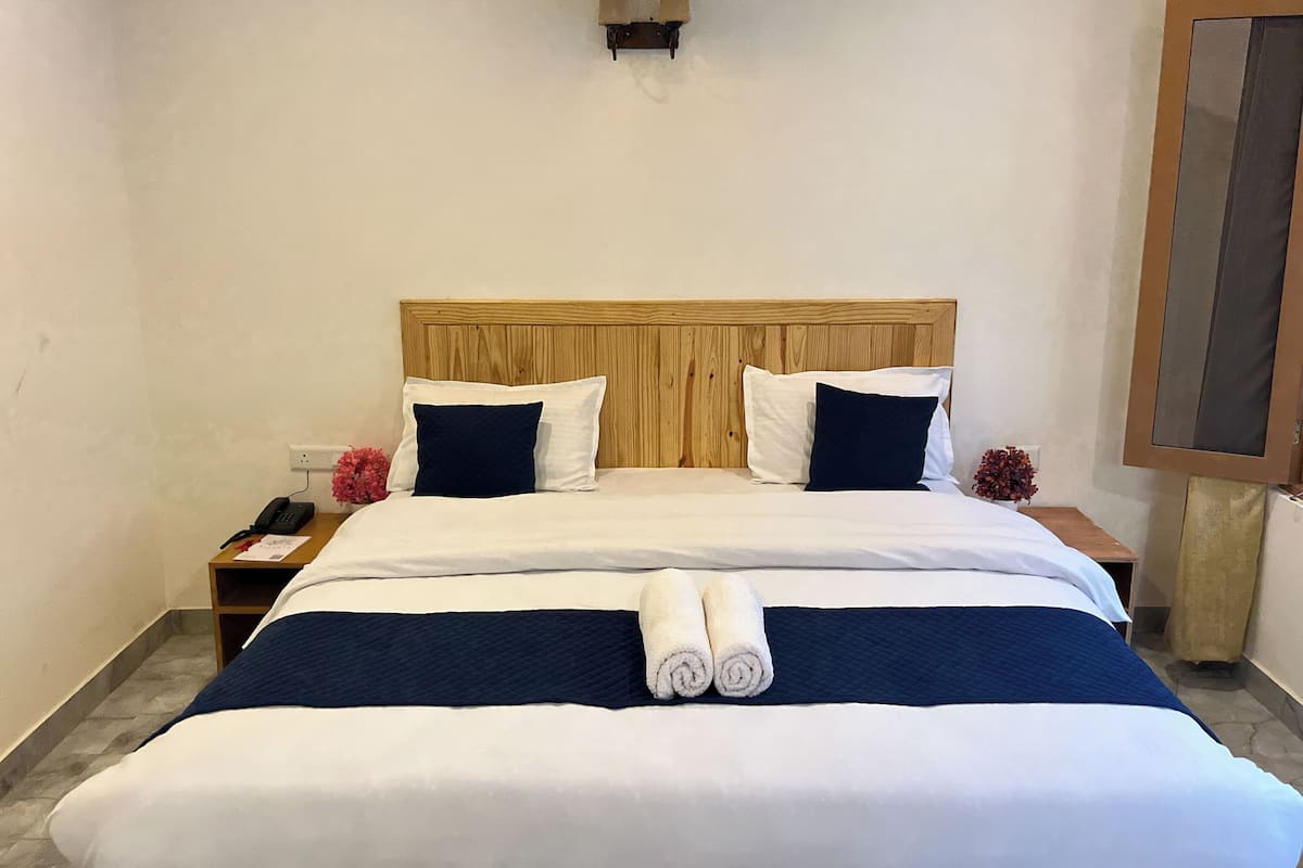 1 غرفة نوم وملاءات من القطن المصري وأغطية فراش متميزة