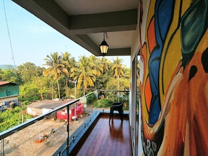 Vue depuis le balcon