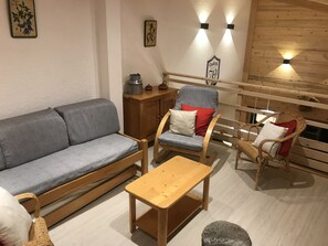 Apartment | Living room - Hameau des 4 Saisons Hsh275 Cosy & SUN 6 Pers (Chatel)