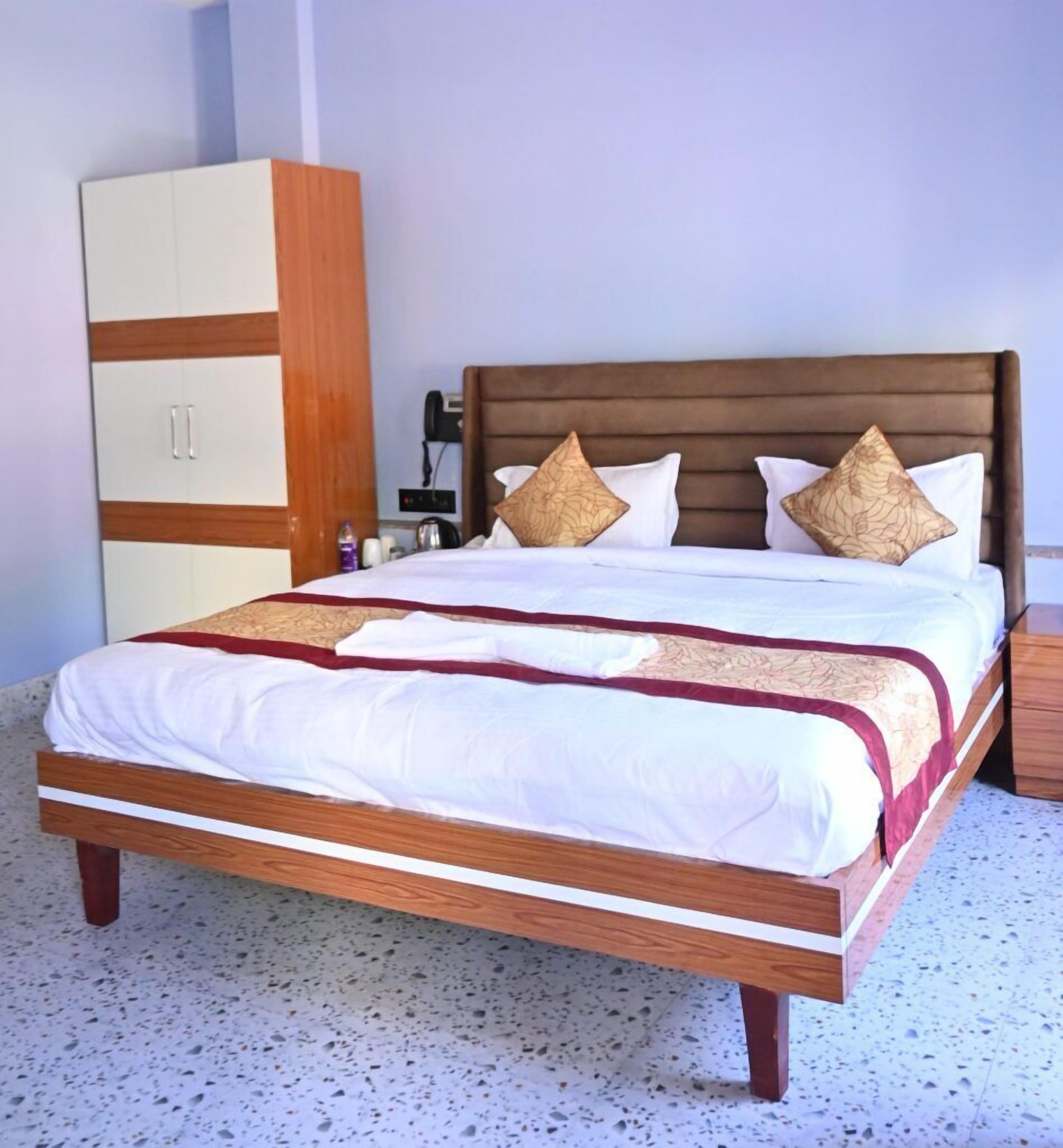 Premium bedding, memory-foam beds, individually decorated