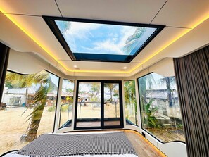 Desk, blackout drapes, free WiFi