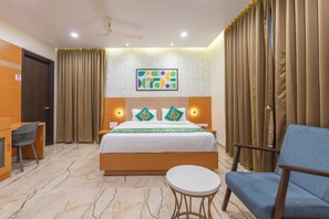 Deluxe Room | Individually furnished, desk, blackout curtains, iron/ironing board - Treebo Premium Ocean Echo, Visakhapatnam (Visakhapatnam)