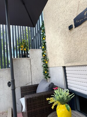 Terrace/patio - Home Away from Home Fürth Odenwald & Temporary Home Fürth Odenwald (Fürth)