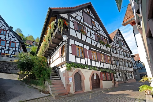 Ferienwohnung 'Im Strumpfweberhaus' mit Privatterrasse und Wi-Fi