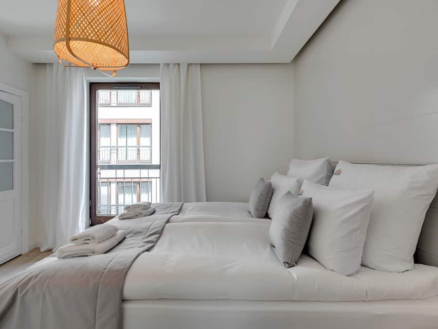 Apartamento clássico | 1 quarto, roupas de cama antialérgicas, individualmente decorados