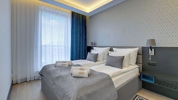 Appartement Deluxe | 1 chambre, literie hypoallergénique, décoration personnalisée