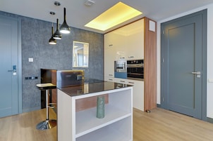 Deluxe Apartment | 1 bilik tidur, peralatan tempat tidur premium