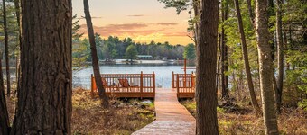 Lakeview Sunset Heaven | Waterfront, Dock, Game Room, Firepit | New Construction