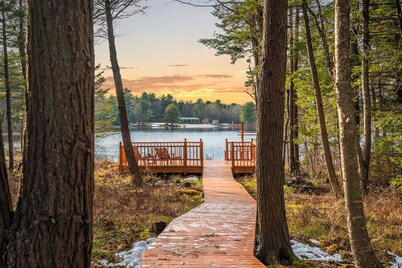 Waterfront • Priv Dock, Hot Tub, Game Room | Lakeview Sunset Heaven by AvantStay