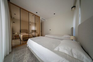 4 多间卧室、熨斗/熨衣板、WiFi、床单