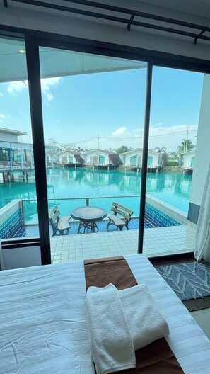 Family Room | Terrace/patio - Boathouse Boutique Riverside (Nakhon Chai Si)