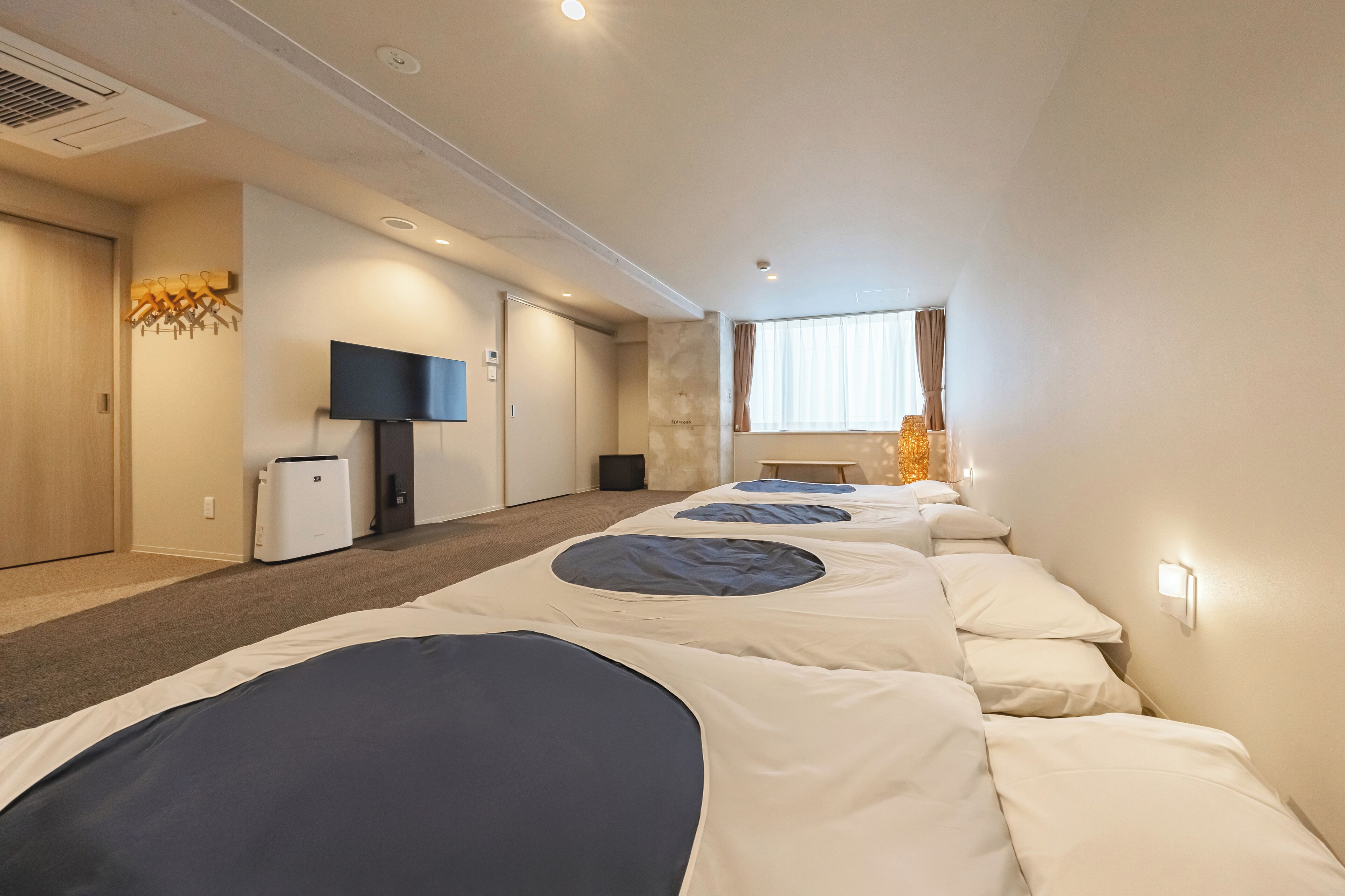 Kedap suara, Wi-Fi gratis, dan seprai linen