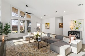 Smart TV, books, offices