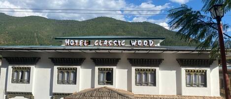 Fachada de la propiedad