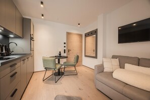 Living room - Apartment in Tyrol Near ski Area (Kirchberg in Tirol)