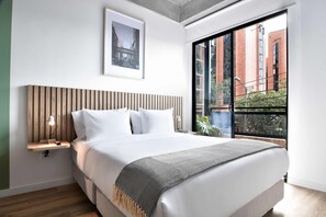 1 soveværelse, skrivebord, strygejern/strygebræt, Wi-Fi