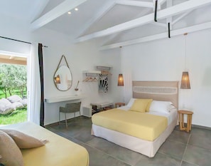 1 chambre, fer et planche à repasser, lit parapluie, Wi-Fi gratuit