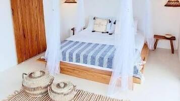 Luxury Villa, Private Pool, Beach View | 3 bedrooms, in-room safe, blackout drapes, iron/ironing board