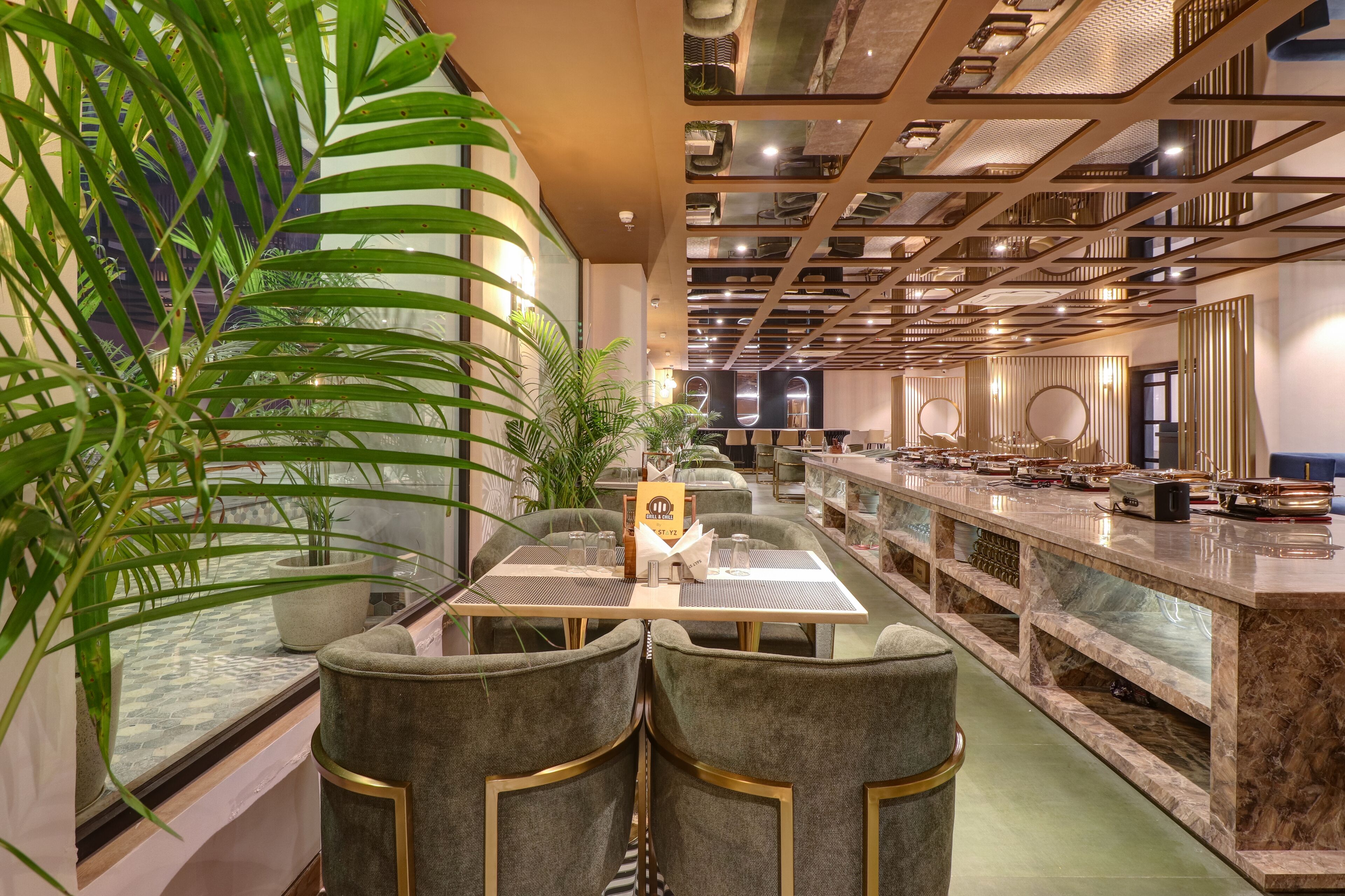 Daily buffet breakfast (INR 250 per person)