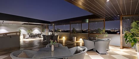 Rooftop terrace