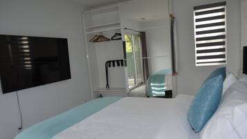 Rumah Deluks | 2 kamar tidur, seprai katun Mesir, dan seprai premium