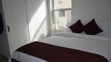 Deluxe-hus | 2 soveværelser, egyptiske bomuldslagner, premium-sengetøj, dundyner