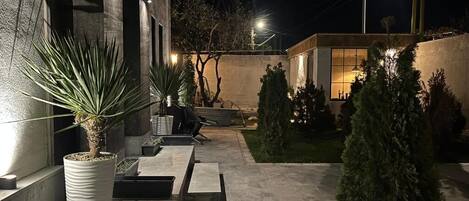 Fachada de la propiedad