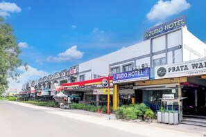 Façade de l’hébergement