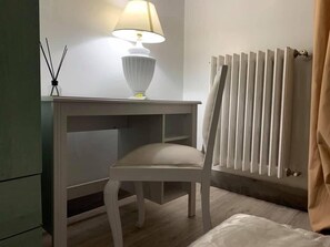 1 bedroom, desk, iron/ironing board